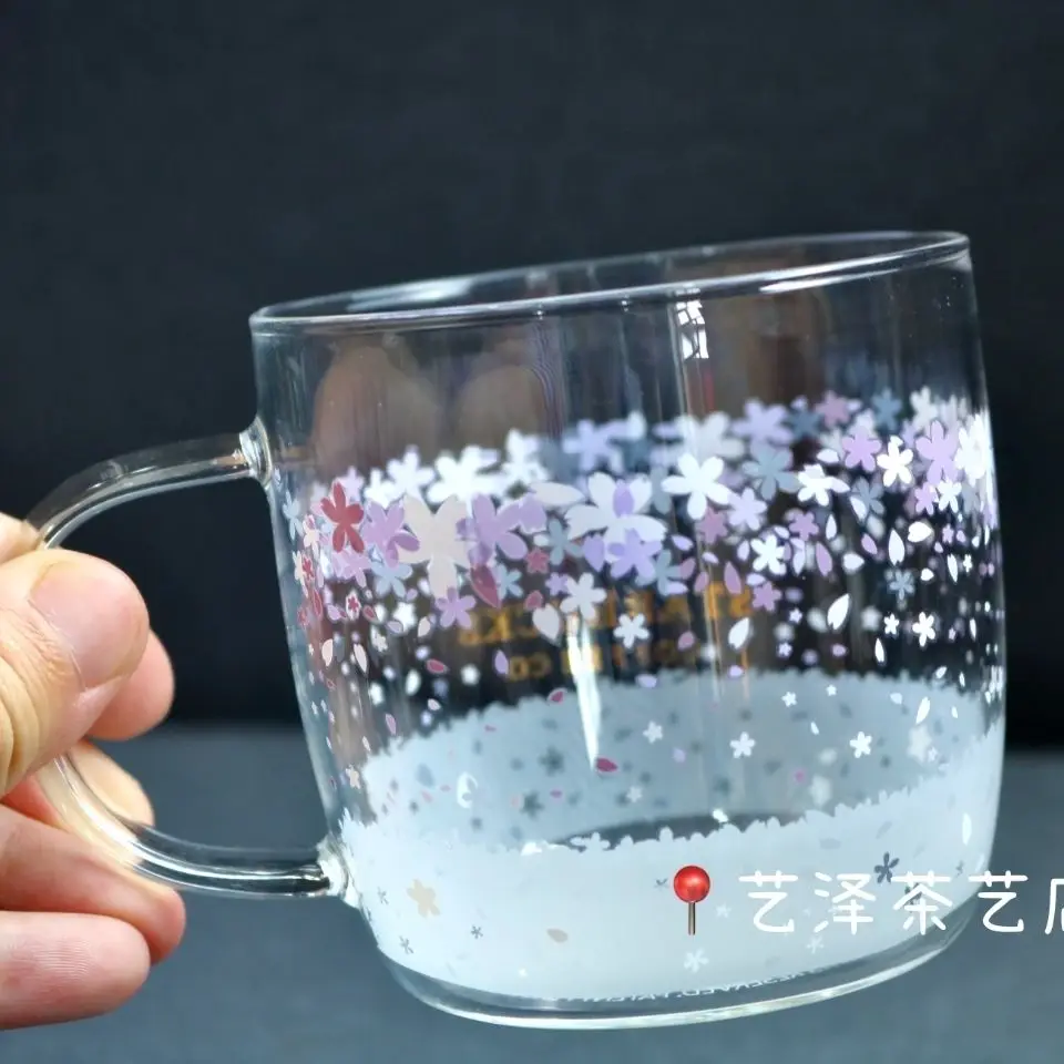 2020 романтическое цветное стекло вишни с перемешивающим стержнем зеркальное