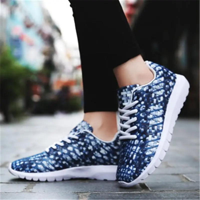 

fashion ladies crawling camouflage flat casual shoes spring and autumn women's non-slip shoes comfortable running shoes