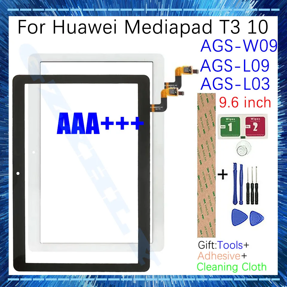Новый сенсорный экран 9 6 дюйма для Huawei Mediapad T3 10 AGS-W09 L09 L03 ЖК-дисплей внешний