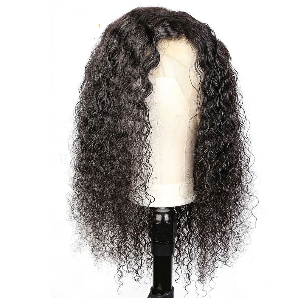 Кружевные передние человеческие волосы парики с детскими волосами бразильские