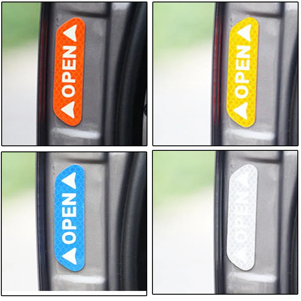 Универсальная автомобильная Светоотражающая полоса самоклеящийся светильник 4