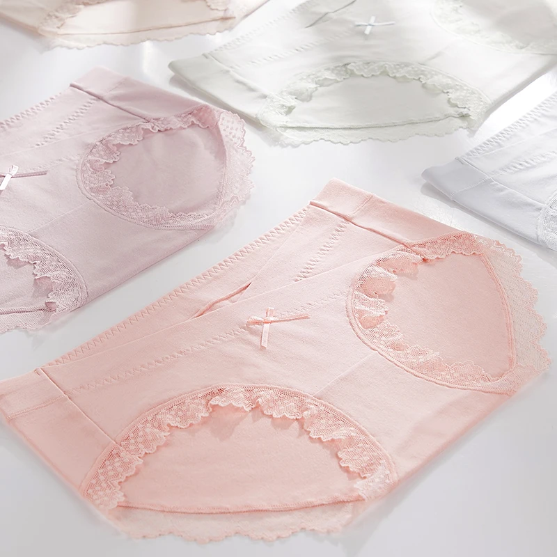 Maternity underwear, belly lift, before and after delivery, pure cotton breathable shorts, pregnant plus size combed cotton low-