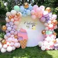 103pcs balloon garland arch kit wedding birthday party decorations macaron pink blue purple balloons baby shower party supplies