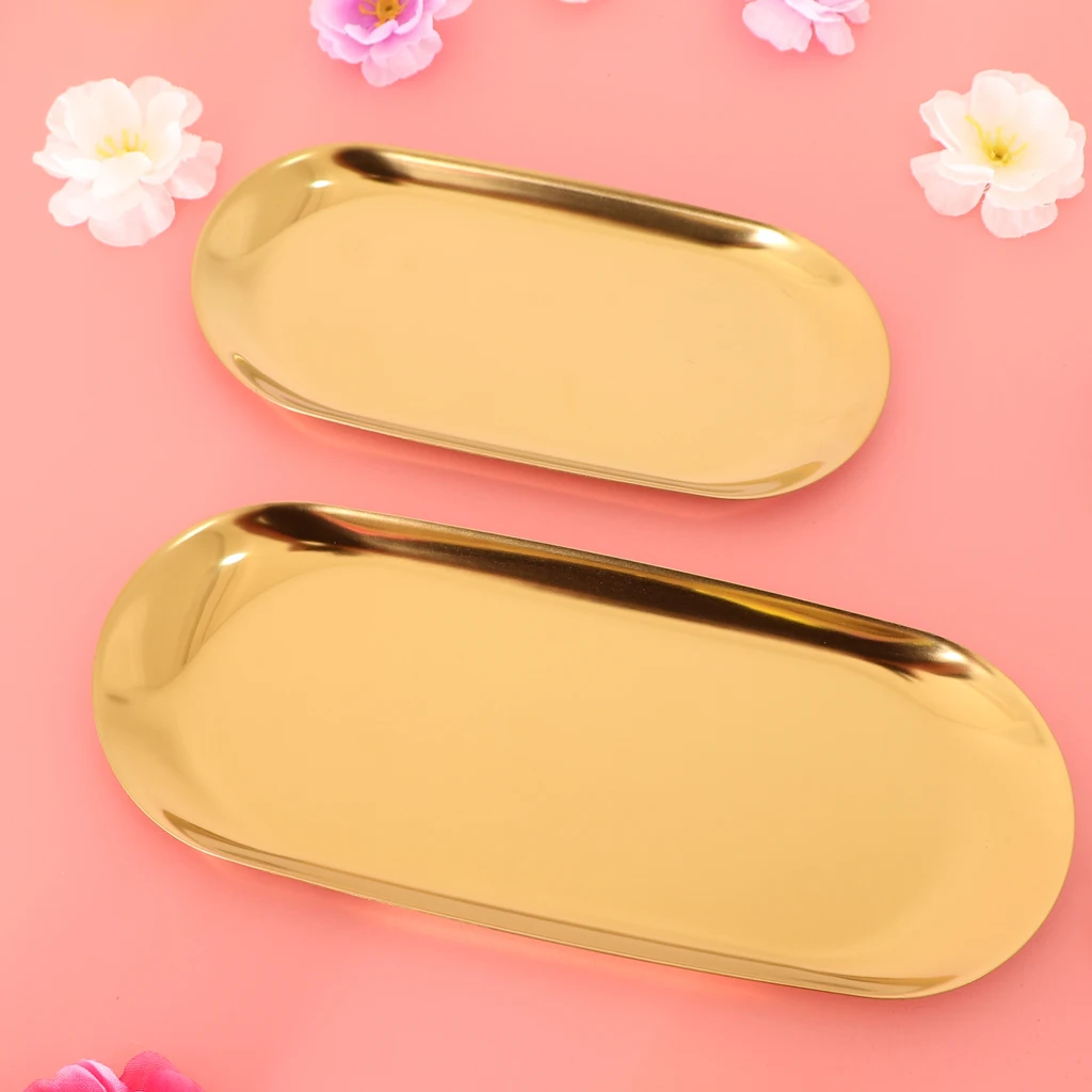 

Blesiya золотые ювелирные изделия лоток Органайзер Дисплей Хранения пластина для кольца серьги