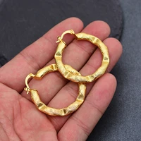 africa dubai kuwait gold color earring for women ethiopia jewelry wholesale pattern earrings flowers earrings gift