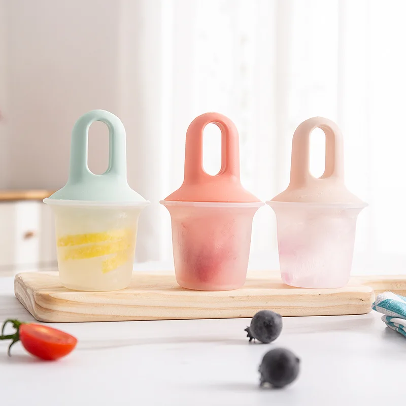 

3 Packs Food-Grade Creative DIY Ice Cream Mold Summer Homemade Popsicle Parent-Child Interactive Ice Cream Making Tool