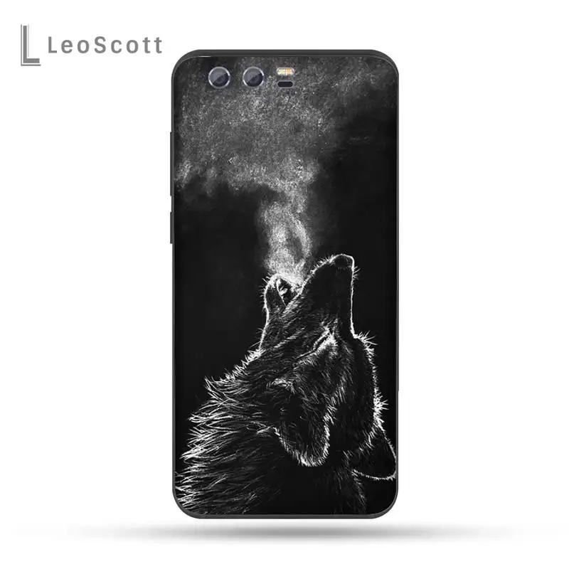 

The Wolf painting Phone Case For Huawei Honor view 7a5.45inch 7c5.7inch 8x 8a 8c 9 9x 10 20 10i 20i lite pro