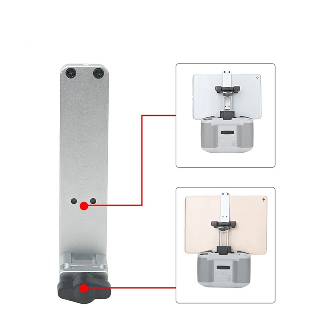 aluminum alloy tablet stand holder flat bracket mount for dji royal mavic air mini 2 remote control drone accessories free global shipping