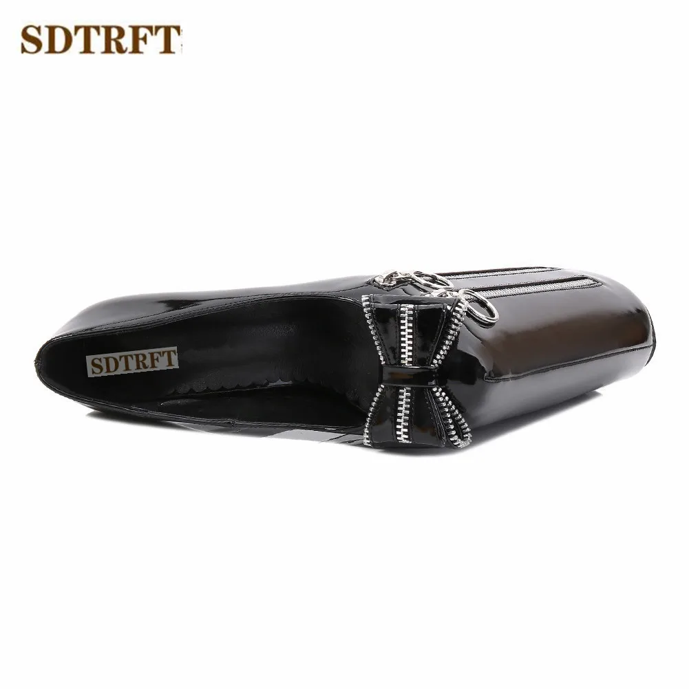 Туфли SDTRFT женские из лакированной кожи туфли-лодочки-гладиаторы на тонком
