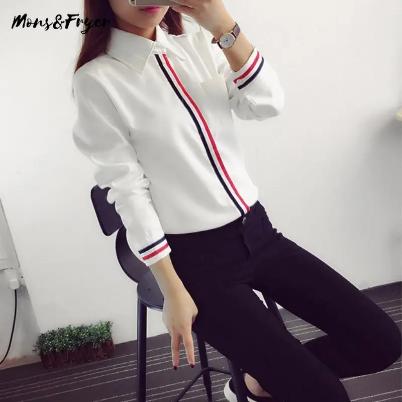 Горячая Распродажа Весна-лето 2020 Женская Офисная деловая блуза на пуговицах с