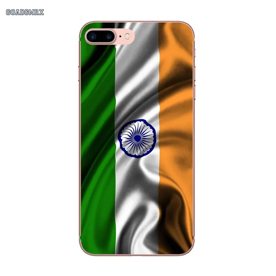 Soft Transparent Shell Covers For iPhone 11 6 6S 7 8 Plus X XS Pro MAX XR 4 4S 5 5S SE 5C India Flag | Мобильные телефоны и