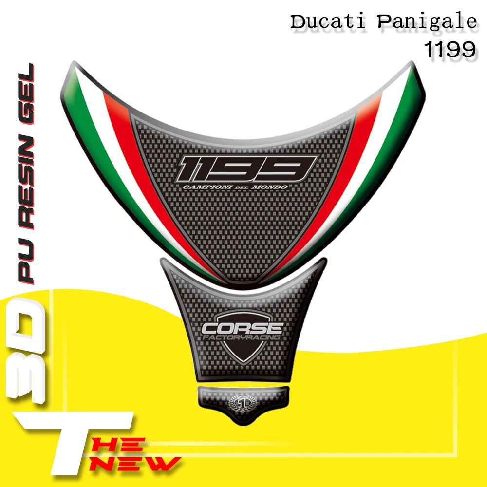 Для поездок на мотоцикле Ducati Panigale 1199 2012 2013 2014 2015 бак мотоцикла Стикеры наклейки 3D
