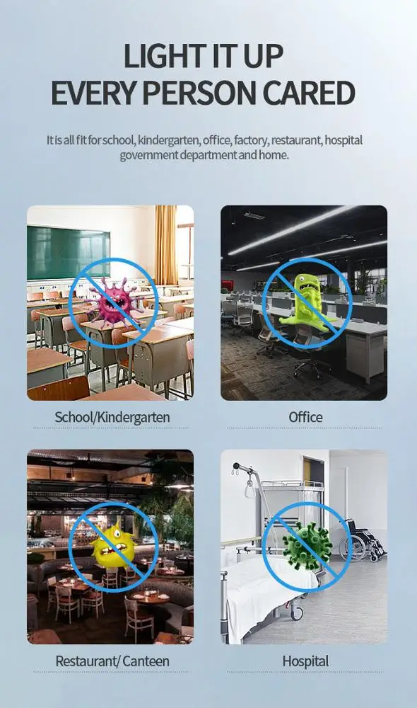 

Professional Disinfection Germicidal UV Sterilization Lamp