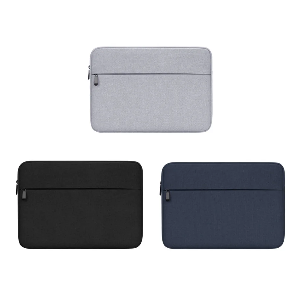 

BalleenShiny Notebook Computer Liner Bag Travel Portable Storage Bag for Data Cable Charger Plush Lining Computer Protective Bag