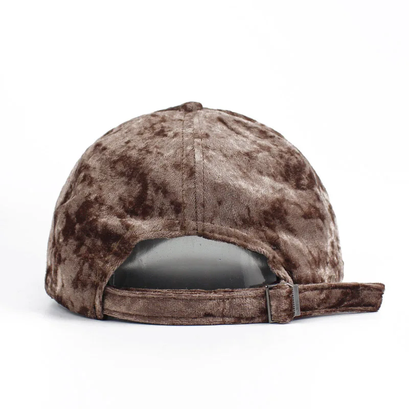 Бейсболка из искусственного бархата для мужчин и женщин модная зимняя