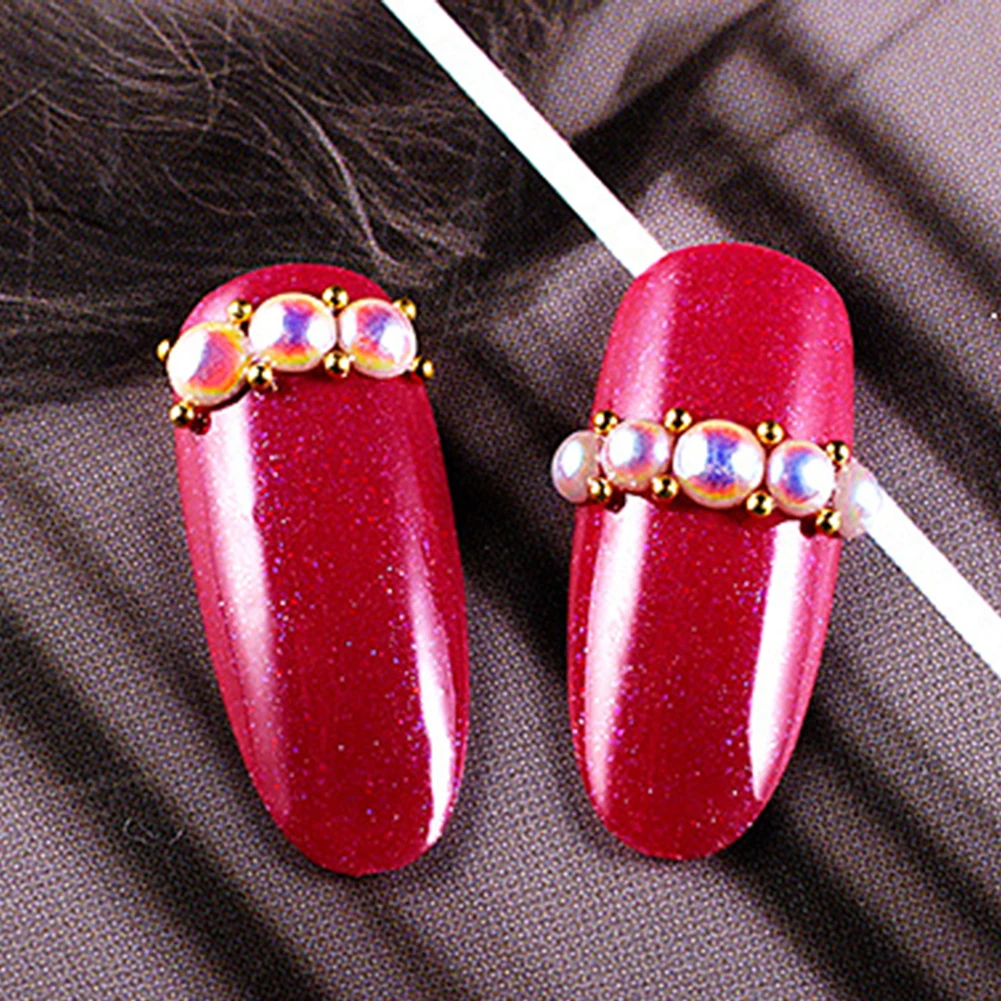 Сплав 3D нейл арта микробисер шпильки для УФ гель Акриловые Ложные Советы Маникюр