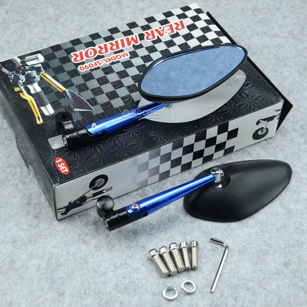 Универсальное мотоциклетное зеркало заднего вида с ЧПУ для HONDA CBF 1000F YAMAHA E8 VIRAGO 250