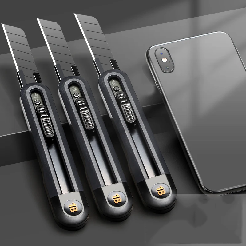 Универсальный нож Xiaomi Deli из алюминиевого сплава портативный карманный резец для