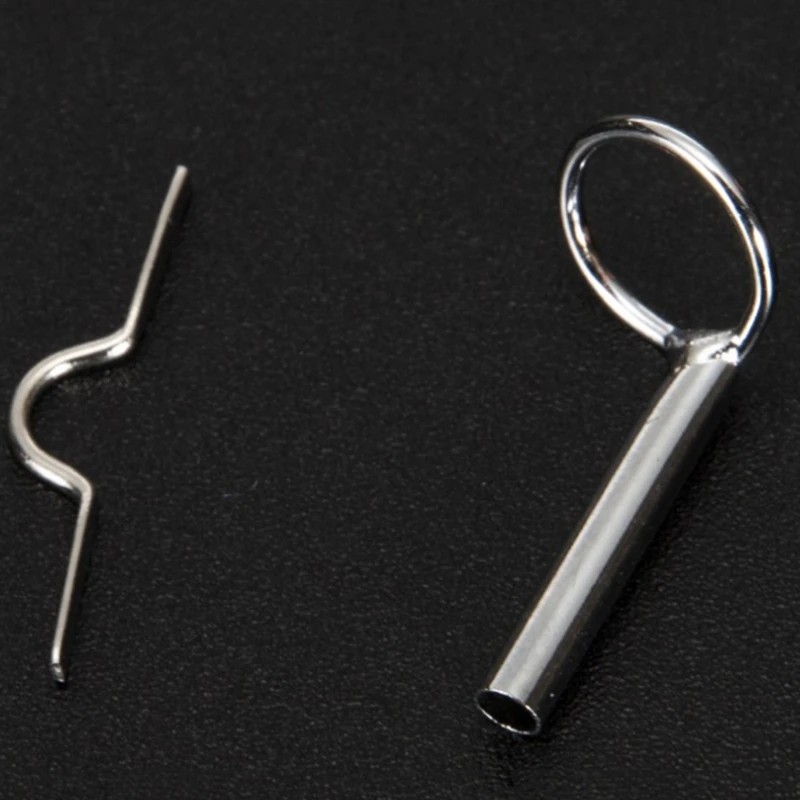 

Rod Repair Kit Fishing Rod Stainless Steel Top Tips Spinning for Rod Building Fishing Rod Repair DIY Accessory Set