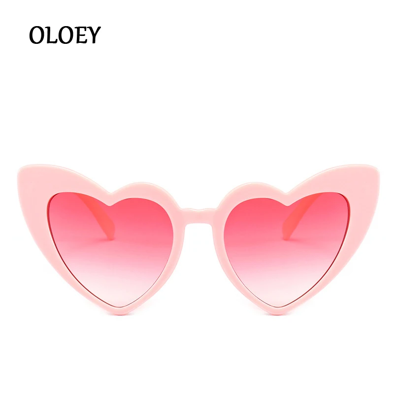 

Heart Sunglasses Women Brand Designer Cat Eye Sun Glasses Retro Love Heart Shaped Glasses Ladies Shopping Sunglass UV400