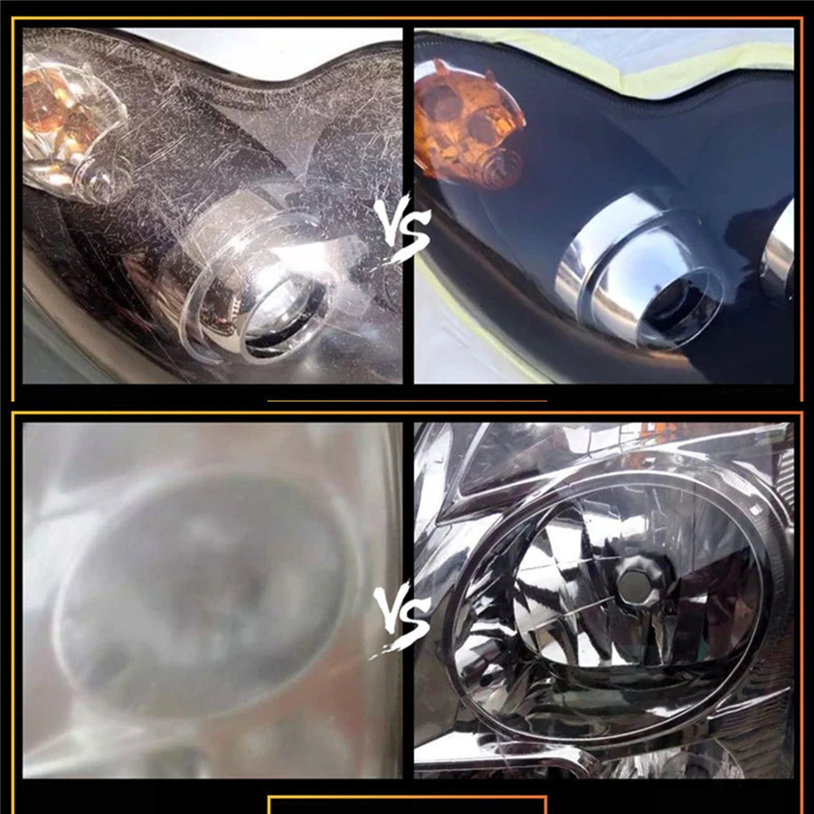 

13pcs Car Headlight Lens Repair Tool Restorer System Professional Polishing Tool Restoration Kit