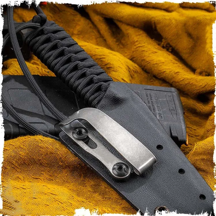 Футляр из титанового сплава K зажим для задней крышки кожаные товары легкий