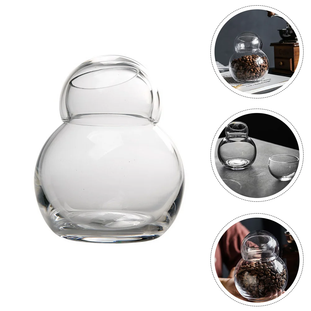 

1pc Moisture-proof Storage Jar Cereals Sealed Jar Sealed Bottle (Transparent )