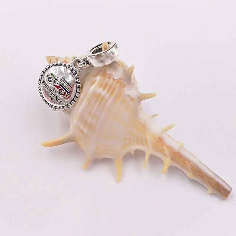 

AkiraJewel 925 Sterling Silver Beads Charms Fits European Style Jewelry Bracelets & Necklace 791169_E011