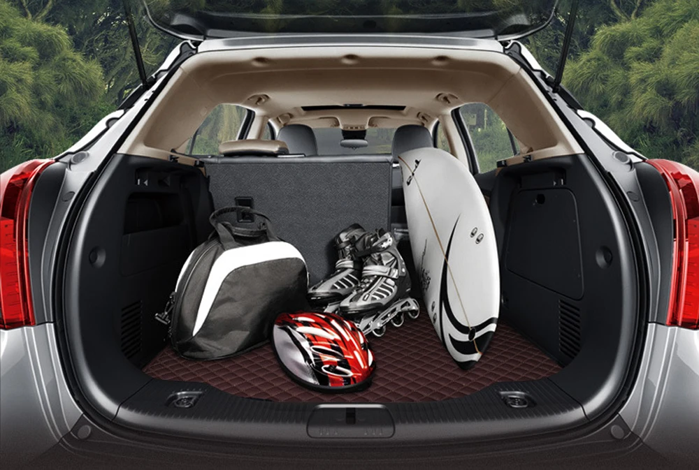 Кожаный коврик для багажника автомобиля Nissan X Trail T32 X-Trail Xtrail 2013-2016 2017 2018 подкладка