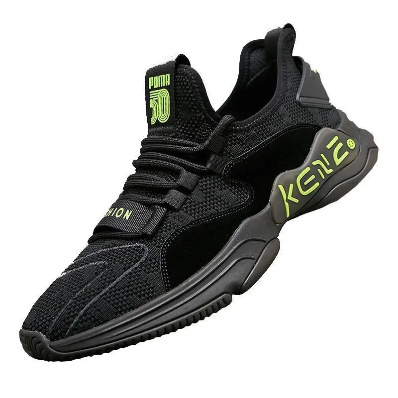 

Sports Spring Fashion Korean Casual Student Breathable Running Men's Shoes