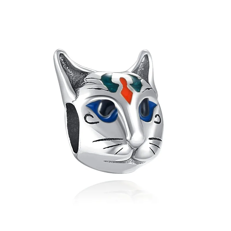 Бусина-Шарм череп розы из серебра 925 пробы для браслета | Украшения и аксессуары