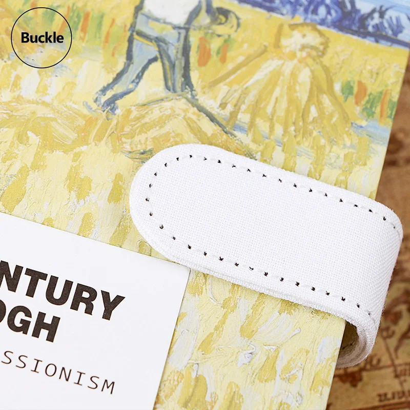 Ван Гог Картина маслом из искусственной кожи Обложка В Твердом Переплете Тетрадь