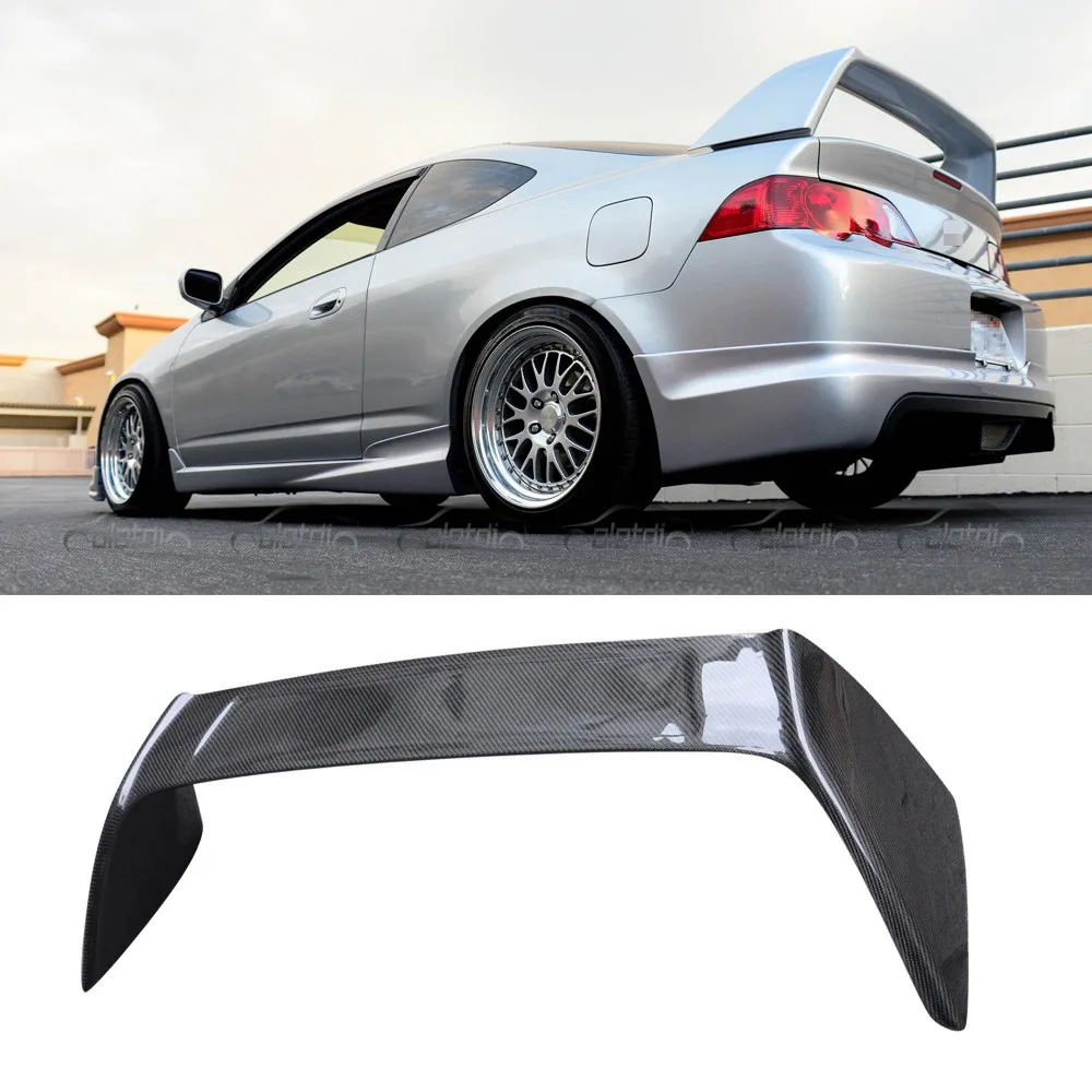 Задний спойлер из углеродного волокна для багажника Acura RSX DC5 2002-2004 | Автомобили и
