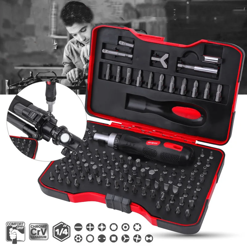 101 шт./компл. Многофункциональный Комбинации ML RS1 отвёртки 6 35 мм Отвертка Набор