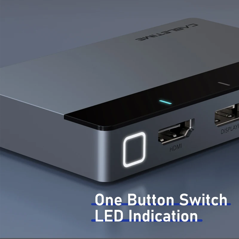 Беспроводной HDMI проектор CABLETIME мини DP 4K 60 Гц светодиодный кнопочный