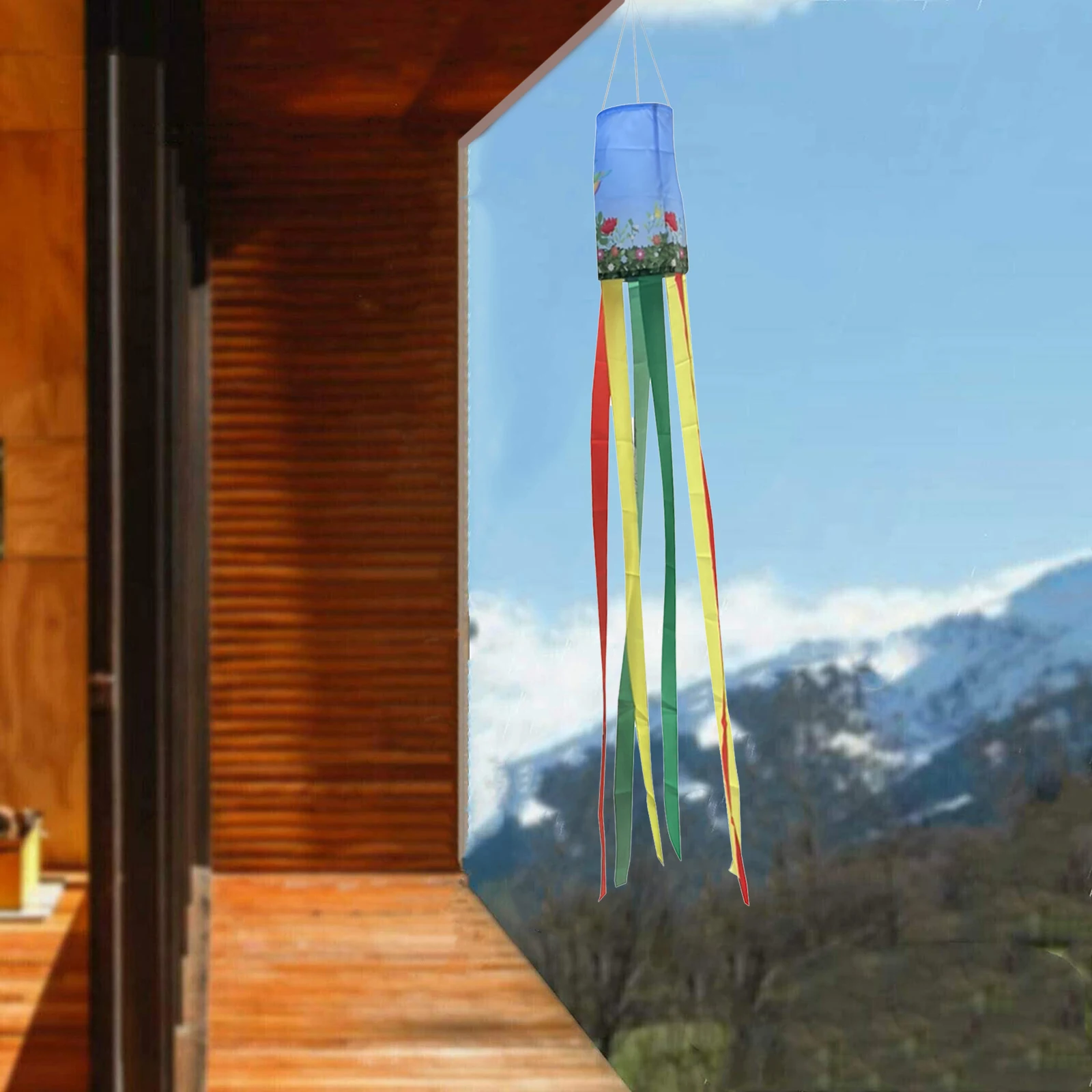 

Радуга Колибри ветрового стекла украшения красочные ing ветер носок, флаг