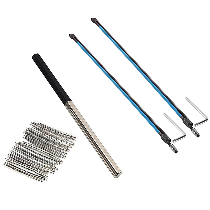 Аксессуары для гитары двойного типа двухсторонний стержень экшн стальной синий 1