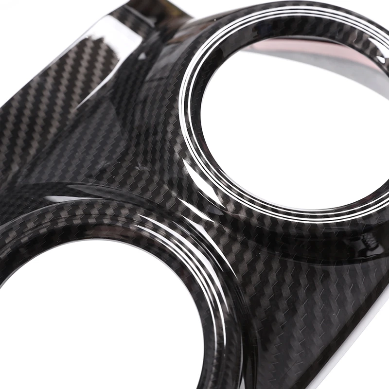 Для Alfa Romeo Stelvio 2017 2018 углеродное волокно стиль ABS Задняя Крышка вентиляционного