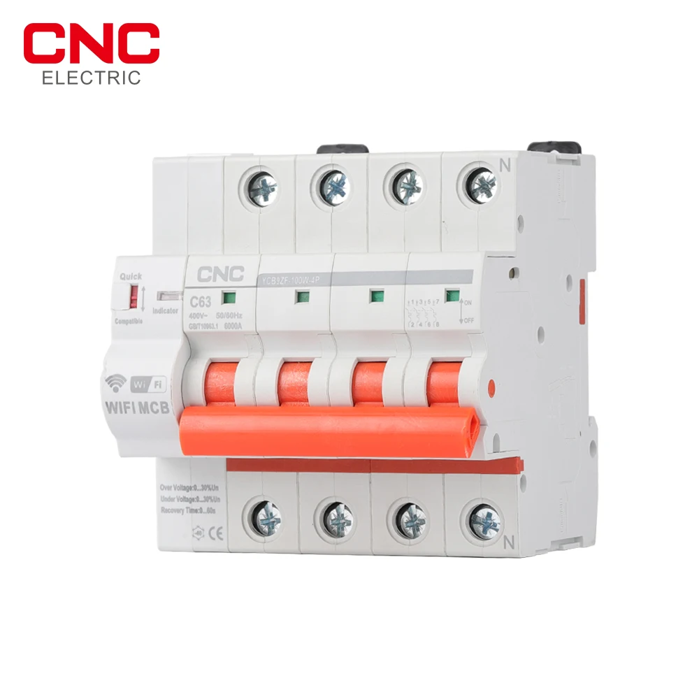 CNC Din Rail Tuya WIFI Circuit таймер выключателя дистанционное управление через приложение