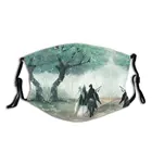 Маска от пыли Untamed 7 для взрослых, забавная Новинка, маска с фильтром с активированным углем