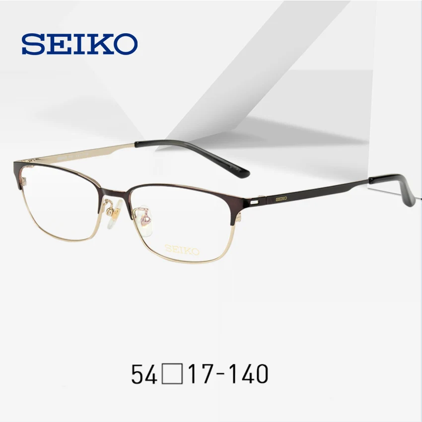 SEIKO Женская оправа из титанового стекла очки для близорукости с мультифокальным