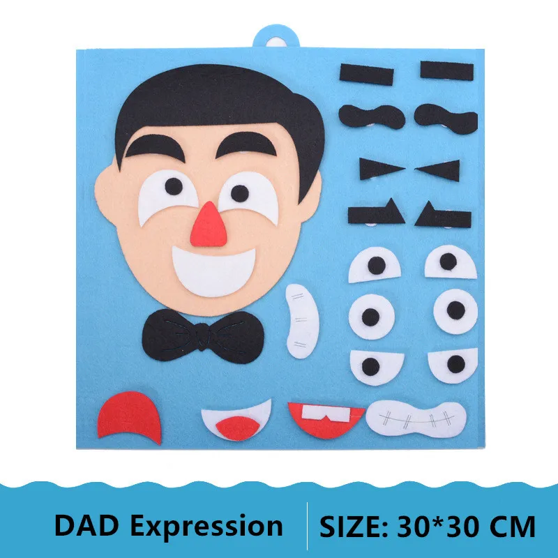 Наклейки для детского творчества выражения лица | Дом и сад