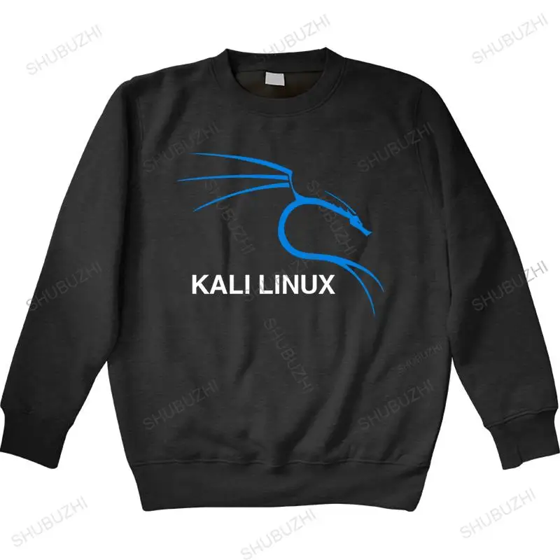 

Мужская толстовка с круглым вырезом Kali Linux-популярная Толстовка без логотипа Мужская хлопковая Осенняя брендовая Прямая поставка брендова...