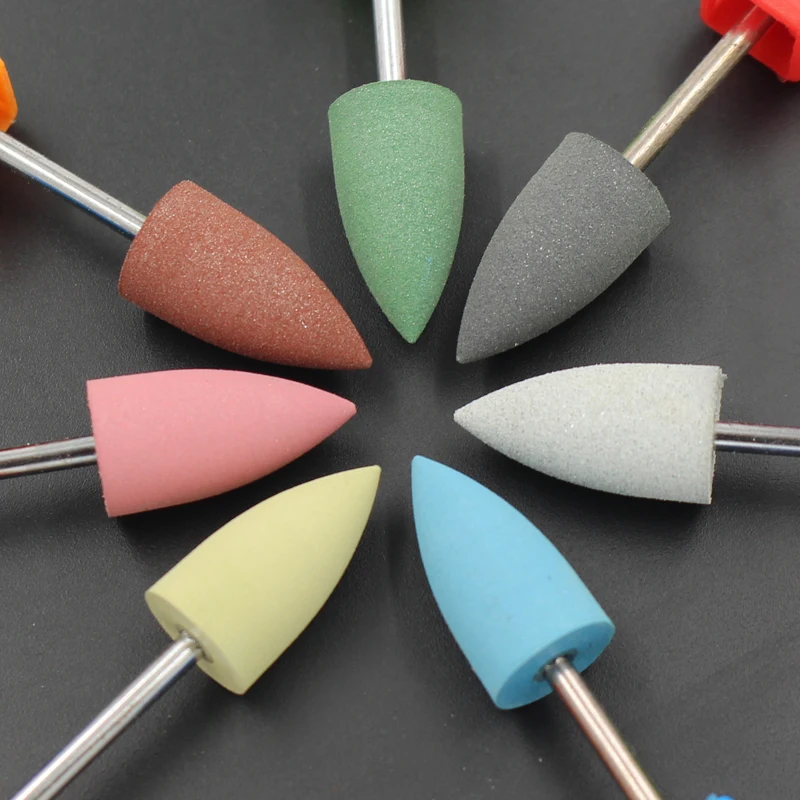 Резиновая силиконовая карбидная куспидальная головка ASWEINA диаметром 10 мм Гибкая