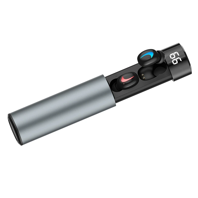 

Q67 Bluetooth Headset, TWS Bluetooth 5.0 Sports Earbuds Stereo In-Ear Wireless Headphones (with 1200MAh Charging Box)