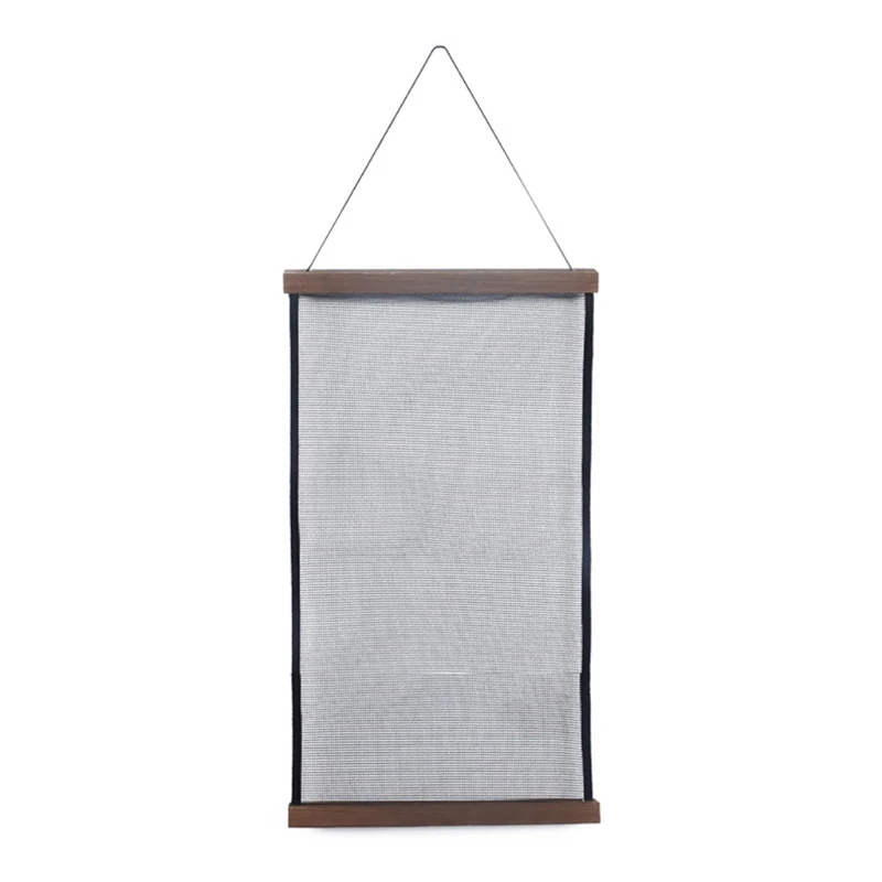 

Mesh Cloth Gift Holder Jewelry Display Anti Lost Large Capacity Practical for Women Earring Organizer Wall Hanging 94PA