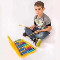 kids musical instruments 25 tones aluminum percussion piano early education toy preschool education kits