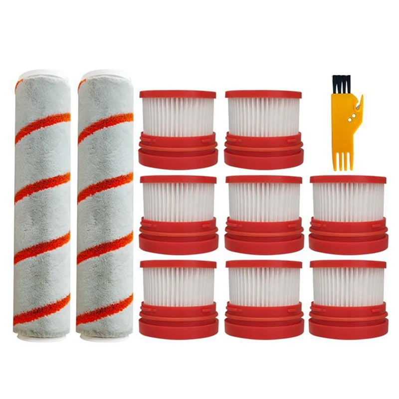 

Hepa Filter Main Rolling Brush Replacement for Xiaomi Dreame V9 / V9 Pro / V10 Handheld Wireless Vacuum Cleaner Kits