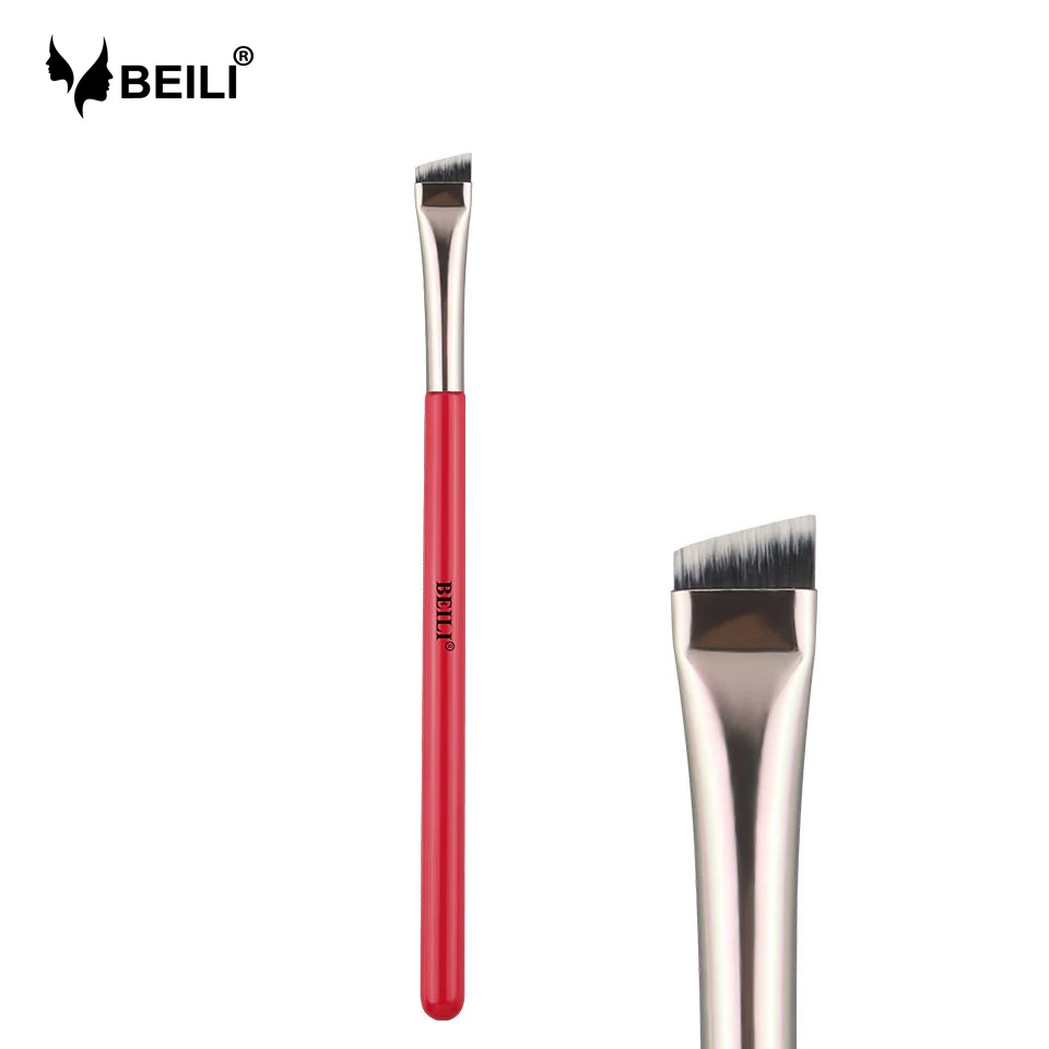 BEILI 1 шт. Профессиональные кисти для макияжа бровей подводка для глаз крылышко подводка кисть для бровей