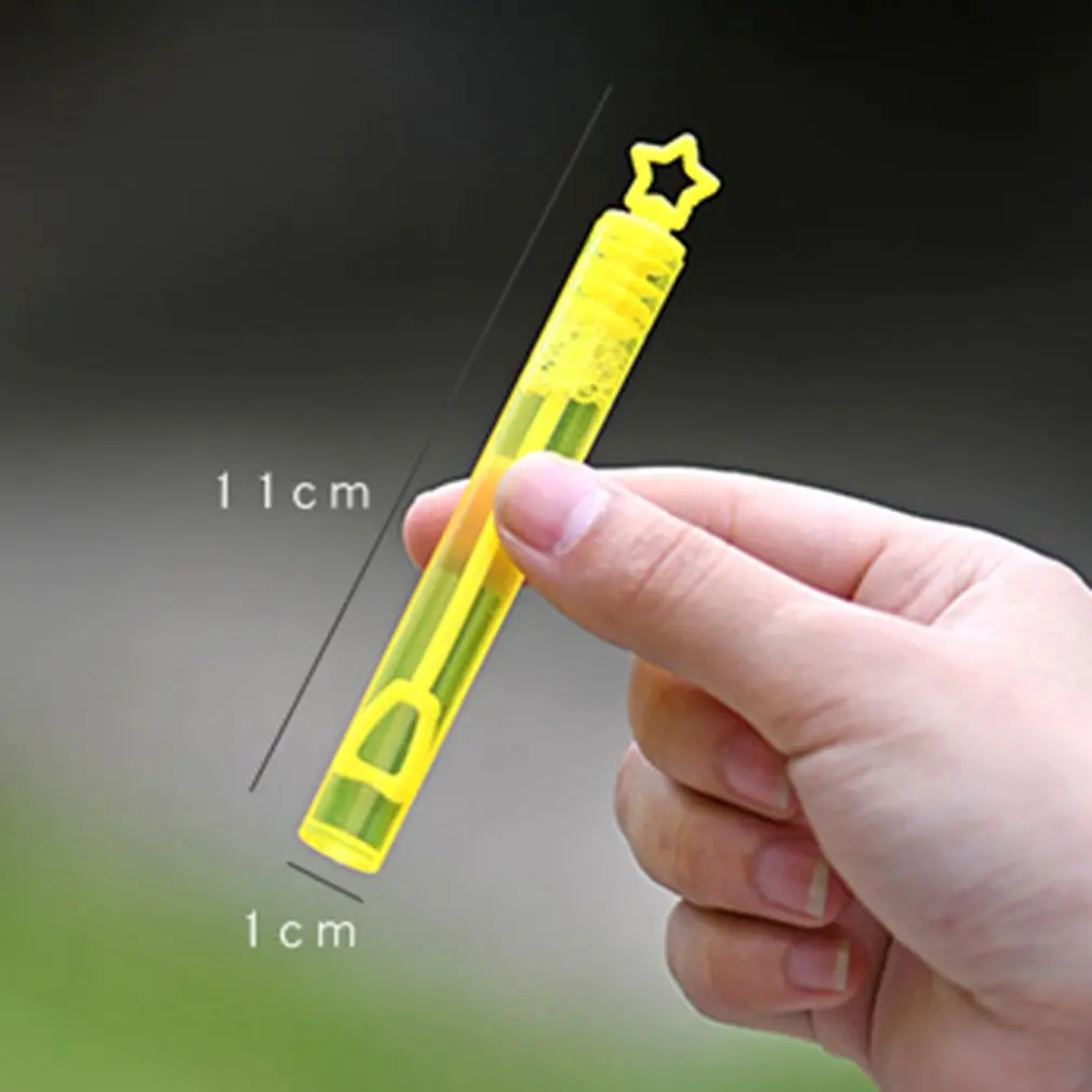 Горячая красочная детская Волшебная пузырчатая палочка воздуходувка летние